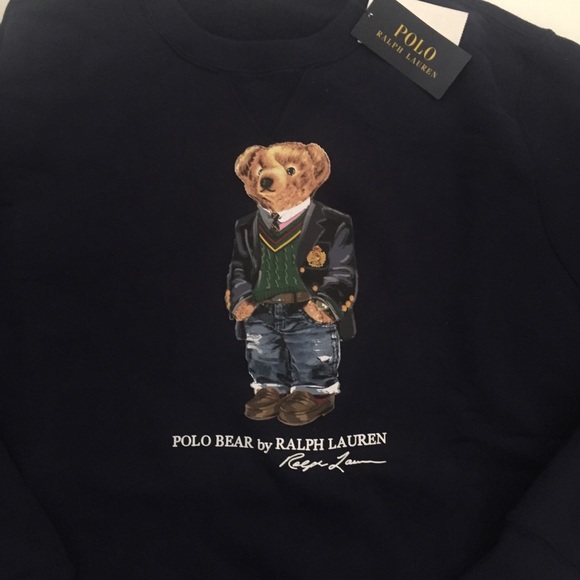 Polo Ralph Lauren Bear Sweatshirt - Picture 4 of 7
